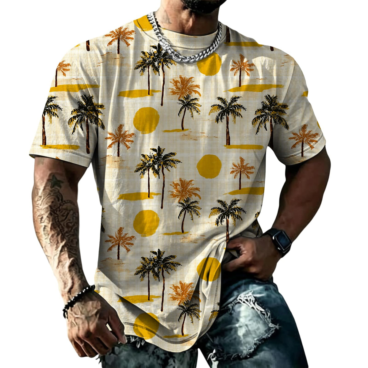 domirica Mens Muscle Fit Short Sleeve T Shirts Gym Workout Crewneck Novelty Print Quick Dry Athletic Shirt