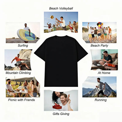 Funny  Shirts, Vision Creativity Passion T-Shirt Cotton Casual Fashion  Smooth Top Basic Streetwear,trump