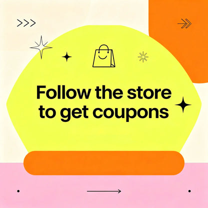 Follow the store to get coupons, Spend a certain amount and get a discount, Local delivery, fast shipping