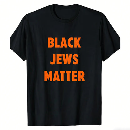 Black Jews Matter Jewish Passover Hanukkah Hebrews Of Zion T-shirt , Hanukkah Apparel, Faithbased Clothing, Casual Wear, Short Sleeve Shirt, Breathable Material, Soft Fabric, Hebrews Of Zion Apparel,  Shortsleeve , Round Neck Menswear Top Tshirt Top