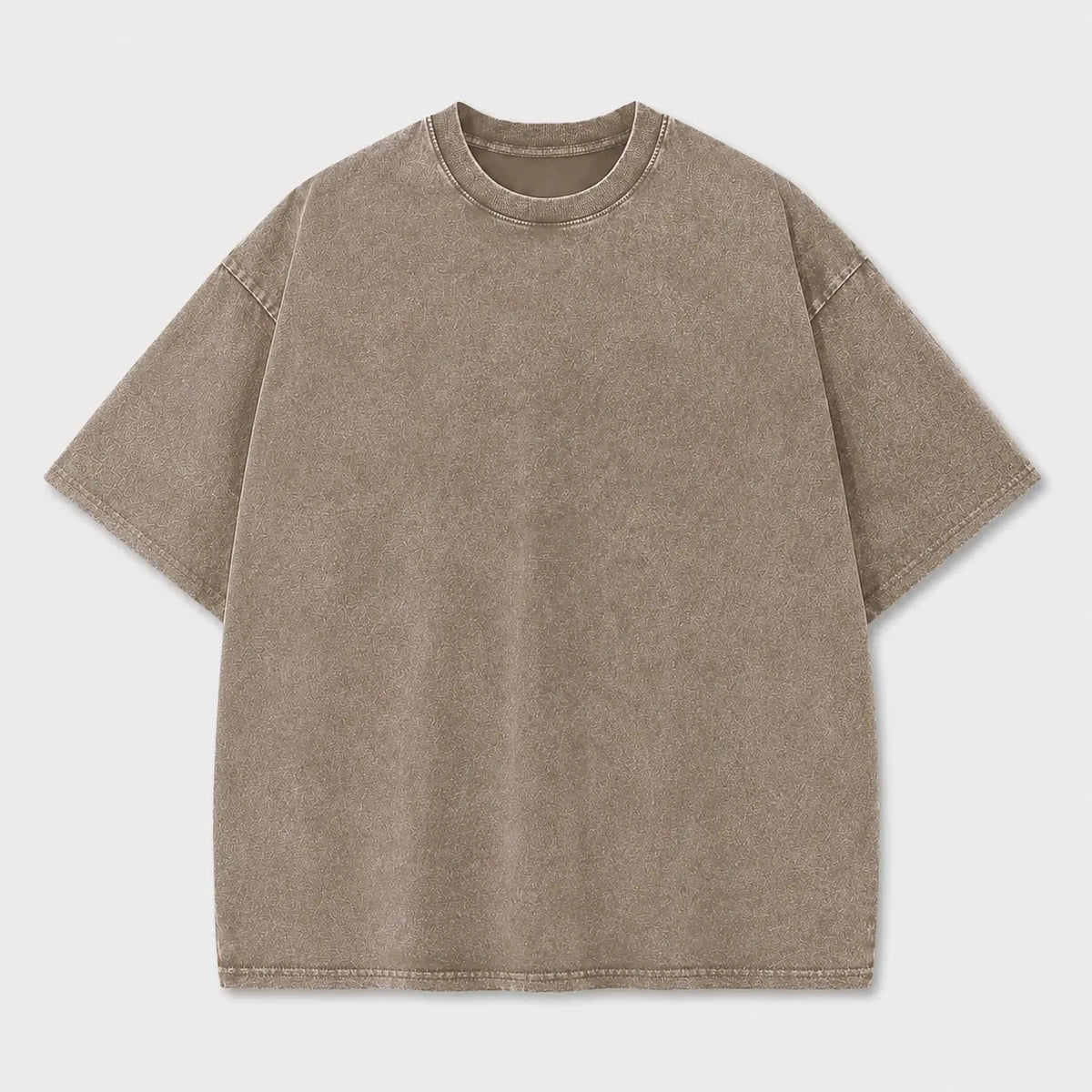 Men's Oversized Washed T-Shirt,Vintage Washed Crew Neck Tee,Loose Fit Drop Shoulder StreetwearBasic Top wash cotton retro Casual Sleeves Fabric Plain Gym Menswear