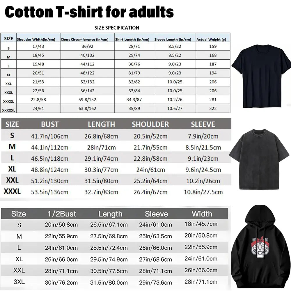 Women's Trendy Printed Retro Washed T-Shirt - 230g Thick, Retro Street Style Crew Neck Short Sleeve, Machine Washable, Perfect for Spring/Summer Casual Wear, Unique Loose Fit Women's T-Shirt