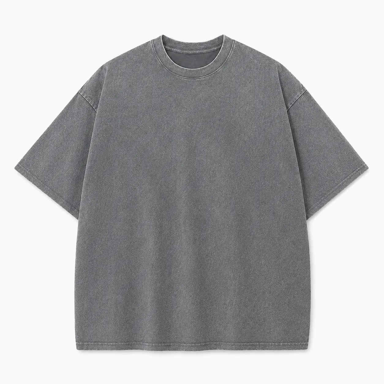 Men's Oversized Washed T-Shirt,Vintage Washed Crew Neck Tee,Loose Fit Drop Shoulder StreetwearBasic Top wash cotton retro Casual Sleeves Fabric Plain Gym Menswear